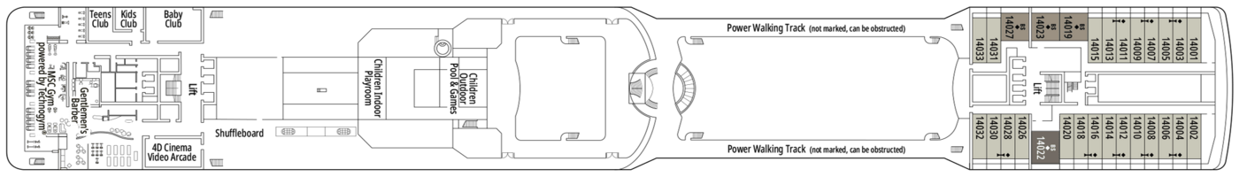 MSC Cruises MSC Magnifica Deck 14.png